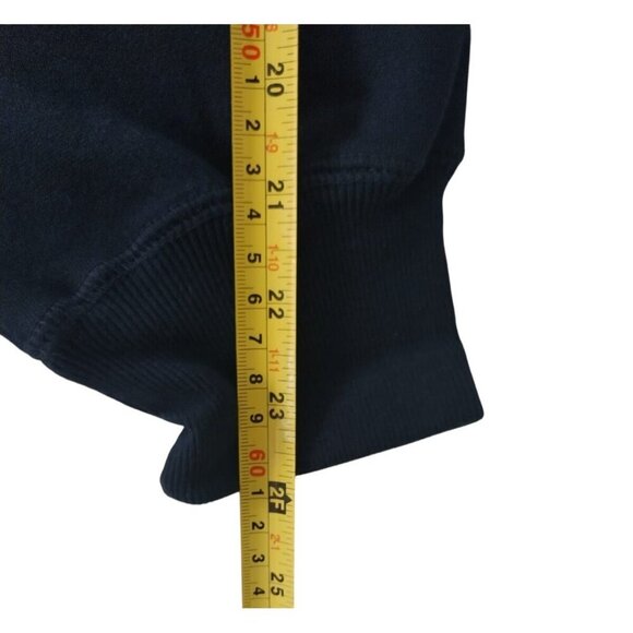 Vintage Cape Cod 1/4 Zip Navy Pullover Sweatshirt Unisex Size L. - Picture 6 of 7